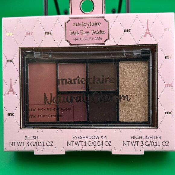 MARIE CLAIRE PARIS NATURAL CHARM TOTAL FACE PALETTE, - Picture 1 of 4
